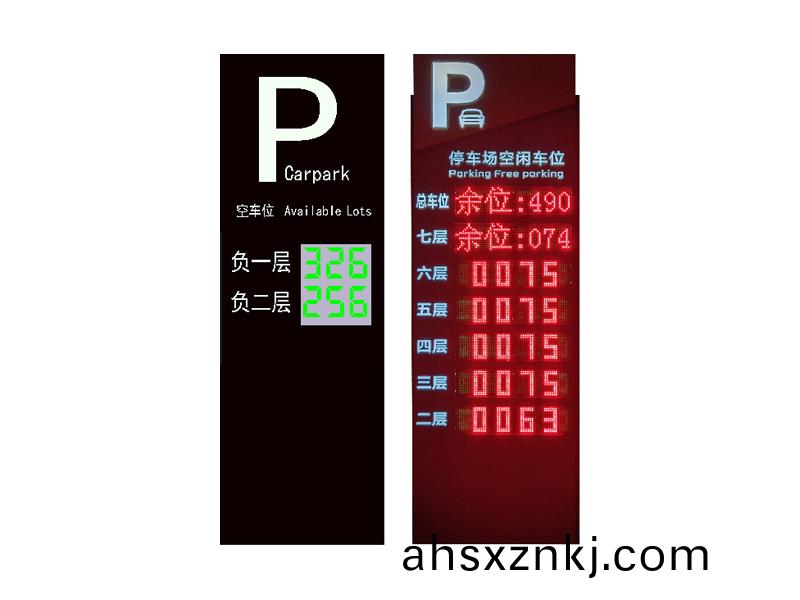 車(che)位(wei)引導係(xi)統(tong)分(fen)層(ceng)顯示屏