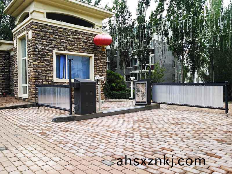 智(zhi)能(neng)停(ting)車(che)場收(shou)費(fei)係統(tong)廣告(gao)道閘(zha)